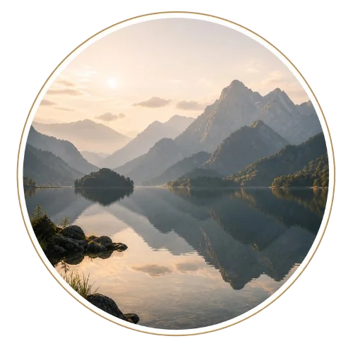 Still mountain lake
